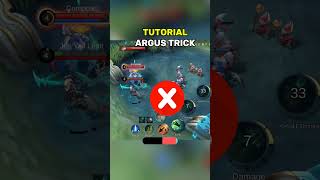 ✅️ Tutorial Argus Trick by JYL argus argustiktok tutorial fyp mlbb [upl. by Aran741]