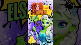 🤢 Elsa Dress up for Halloween Party 🎃 noratweets princessdress frozen [upl. by Rist]