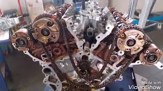 2GRFEfull timing alignment explanation rebuild and repair engine knock PART 5 [upl. by Eimyaj]