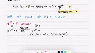 2310 Reactions of Amines with Nitrous Acid [upl. by Jenine237]