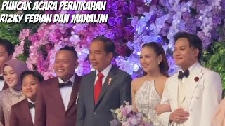 wedding final Rizky febian dan Mahalini  a iki sempet grogi [upl. by Ardys]