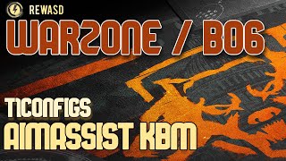 HOW TO GET AIM ASSIST ON KEYBOARD AND MOUSE IN WARZONE AND BO6 USING REWASD  FREE CONFIG AND BYPASS [upl. by Cimah760]