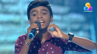 Flowers Top Singer 2  Sreehari Chithira thoniyil akkare pokan [upl. by Yroger]