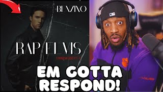 HE SAID EM HAS 48 HOURS TO RESPOND  Benzino  quotRap Elvisquot Eminem Diss REACTION [upl. by Acila]