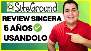 Siteground Review Opiniones en Español 2024🔴 ¿Por qué es el Mejor Hosting para Paginas Web🔥 [upl. by Risley]