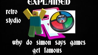 RetroStudio  Why Do Simon Says Games Get Famous  Explained [upl. by Trebeh]