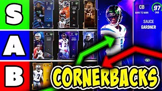 RANKING the BEST Cornerbacks in Madden NFL 24 MARCH [upl. by Gord8]