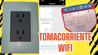 TOMACORRIENTE INTELIGENTE Como controlar un contacto eléctrico por WIFI SIMON 26 iO [upl. by Sager]