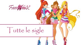 Winx Club Tutte Le Sigle [upl. by Brendan]