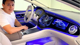 2022 Mercedes EQS 580  NIGHT Drive AMG FULL Review Interior Exterior [upl. by Danyluk]