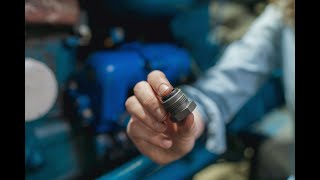 Ford Hydraulic Pump Installation HighCompression Fitting How to Install without Leaks [upl. by Eillime]