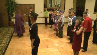 Flash Mob Dance to Andrew Sisters Boogie Woogie Bugle Boy at Fresno Mardi Gras Jazz Festival [upl. by Celtic]