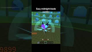 Easy midnight blade combobloxfruitsrobloxcombo [upl. by Adleme]