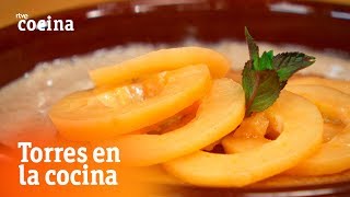 Cómo hacer natillas de nísperos  Torres en la Cocina  RTVE Cocina [upl. by Volin254]