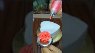 Easy Cake Decoration yummy cakeyoutube short feed design [upl. by Amorita287]