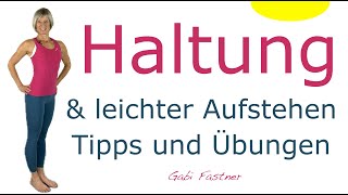 🧥 25 min für eine aufrechte Haltung und leichteres aufstehen vom Boden ohne Geräte [upl. by Flight]