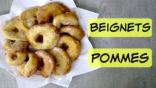 Beignets aux Pommes SUPER FACILES [upl. by Fihsak]