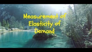 Measurement Of Price Elasticity of Demand class 12 [upl. by Sirahs]