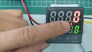 AUTONICS TK4 HOW TO quotOFFquot UNIT  amp C  CELSIUS [upl. by Eluk600]