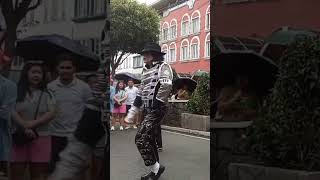 Michael Jackson impersonator w2600 moonwalkers trendingshorts dancers viralvideo viralshort [upl. by Manda]