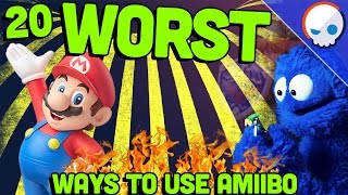 Top 20 WORST uses for Amiibo  Gnoggin x Arlo [upl. by Nohsyt]