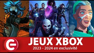 JEUX XBOX SERIES X EXCLUSIFS de 2023  2024 [upl. by Ynove]