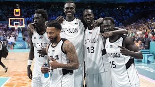 JO Paris 2024  les USA confiants de battre le Soudan du Sud au basket [upl. by Seidel]