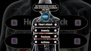 Atherosclerosis can lead to which of the following conditions cee medicalstudent entrance [upl. by Jarret]