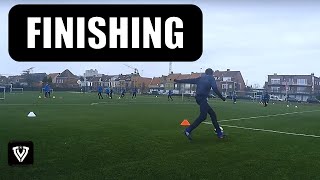 FINISHING EXERCISE  U13  U14  U15  U16  U17  U18  FOOTBALL  SOCCER  TRAINING  EXERCISE [upl. by Yettie493]