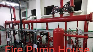 Fire Pump House Completely information all Pump amp Line in Hindi Main Pump Jocky Pump Diesel engine [upl. by Schrader318]