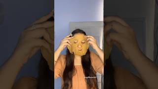 Homemade Coffee sheet mask manjotkaurvirdii homemadefacepack skincareroutine naturalfacemask [upl. by Rothmuller]