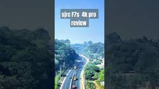 Sjrc F7s 4k pro drone review viral video drone  F7travelblog video shorts [upl. by Irene494]