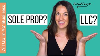 Sole Proprietorship vs LLC  Which Business Structure is Best for YOU [upl. by Attenahs]