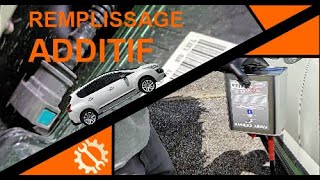 ADDITIF REMPLISSAGE PEUGEOT 3008 phase 1  16 HDI DV6 [upl. by Annoek871]