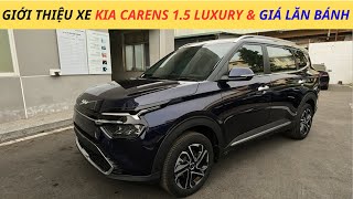 Giới thiệu chi tiết Kia Carens 15 Luxury màu Xanh Tím  Giá lăn bánh tại HCM  Trả góp Kia Carens [upl. by Selohcin]