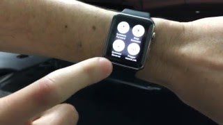 Tesla Model S P85D Summon from Apple Watch Remote S  Rego Apps [upl. by Airol]