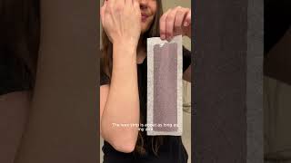 From hairy to smooth with Nads Extra Long Wax Strips hairremovalproducts skincare waxup [upl. by Anerhs]