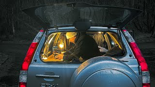 VERY SCARY Solo Car Camping Experience in the Scottish Highlands [upl. by Leventhal1]