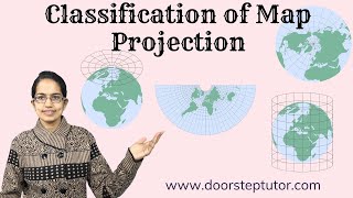 Classification of Map Projection AreaShape amp Distance Light  StereographicOrthographicampGnomonic [upl. by Sol583]