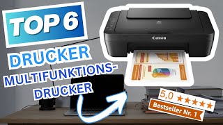 Die besten DRUCKER 2024  Top 6 Multifunktionsdrucker Vergleich [upl. by Earazed]