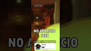 SEEK SE FUE DE DOORS 😱roblox doors [upl. by Amsirp]