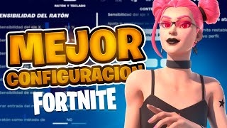 LA MEJOR CONFIGURACION PARA FORTNITE TECLADO Y RATON CAPITULO 5 🎯  PALERMO [upl. by Rabma681]