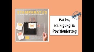 Infothek Stamparatus 2  Farbe Reinigung amp Positionierung [upl. by Hgieleak]