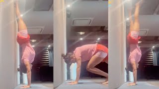 Samantha Akkineni Workout Video  MS Entertainments [upl. by Koslo66]