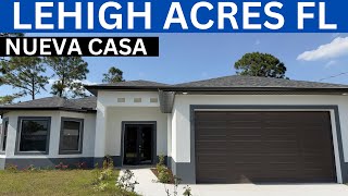 Nueva Casa en venta en Lehigh Acres FL  Viviendo en Lehigh Acres FL  Casas Baratas  lijay florida [upl. by Lardner]