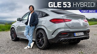 First Drive 2024 GLE 53 Hybrid Coupe – 544BHP PlugIn SUV [upl. by Colman877]