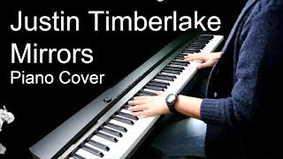 Justin Timberlake  Mirrors Piano Cover [upl. by Allebasi]