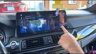 123quot Android Screen Install on BMW F10 20122017 NBT [upl. by Whitson]