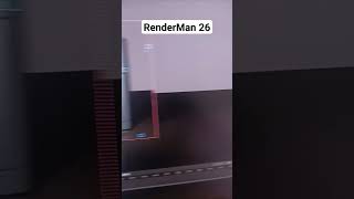 Probando RenderMan 26 en Blender 41 blender renderman rendervideo [upl. by Neelhsa]