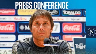 Antonio Conte conferenza stampa pre VeronaNapoliquotsarà un anno di sofferenza e ricostruzionequot [upl. by Raye]